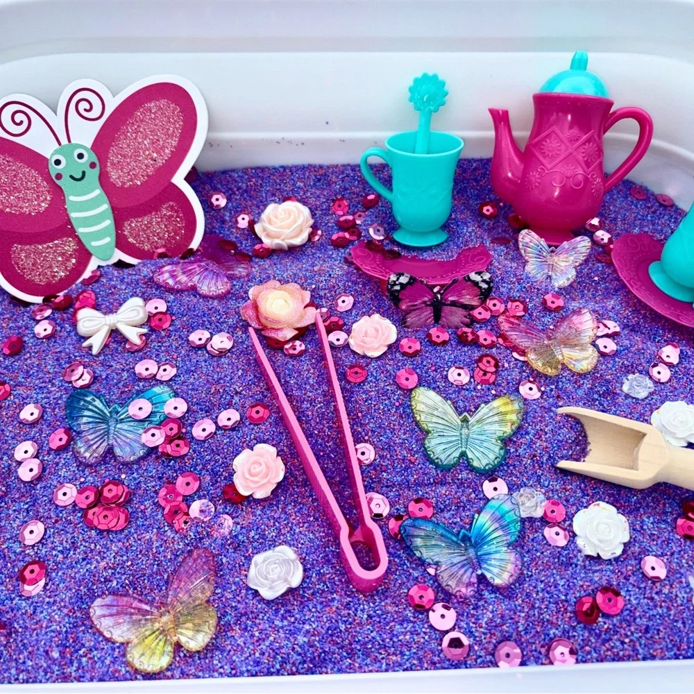 Colorful Butterfly Sensory Play Set